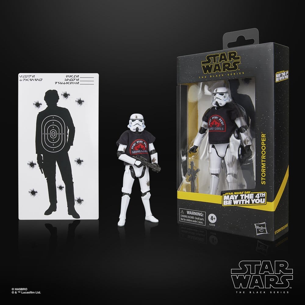 🧪 LAB | SU ORDINAZIONE Star Wars Black Series Action Figure Stormtrooper May the 4th Be With You 15 cm