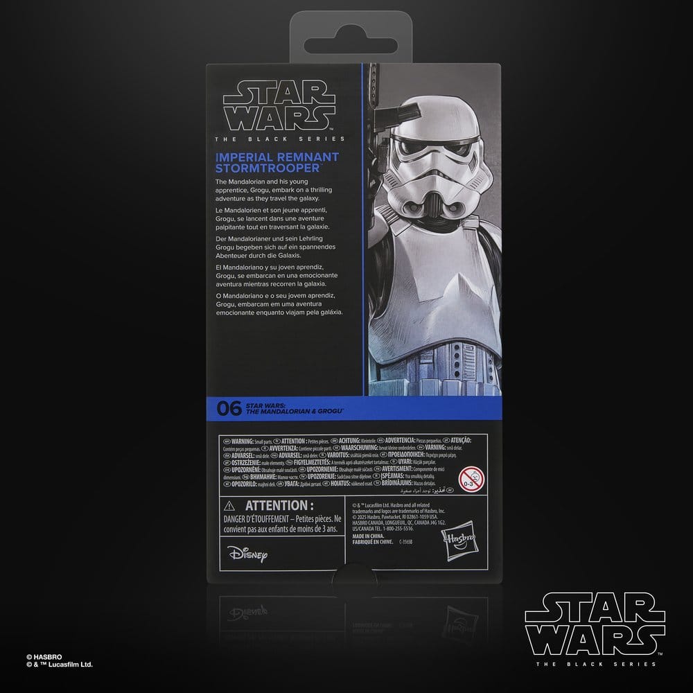 🧪 LAB | SU ORDINAZIONE Star Wars: The Mandalorian & Grogu Black Series Action Figure Imperial Remnant Stormtrooper 15 cm