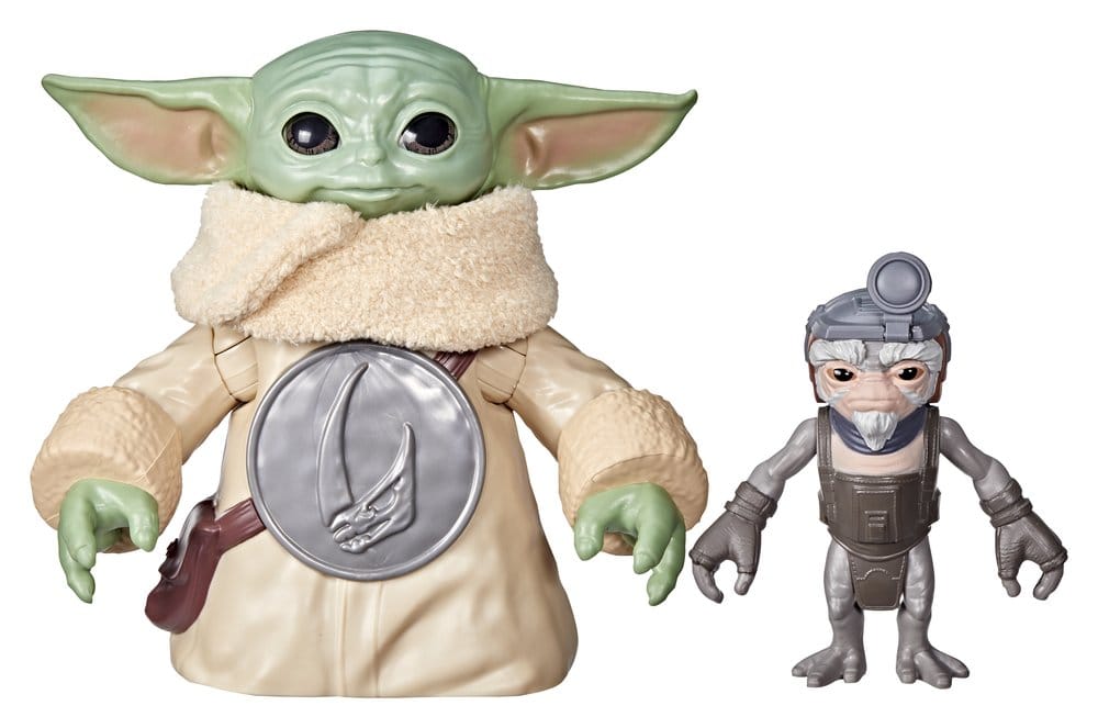 🧪 LAB | SU ORDINAZIONE Star Wars: The Mandalorian & Grogu Electronic Action Figure Huggin' Grogu & Anzellan 17 cm