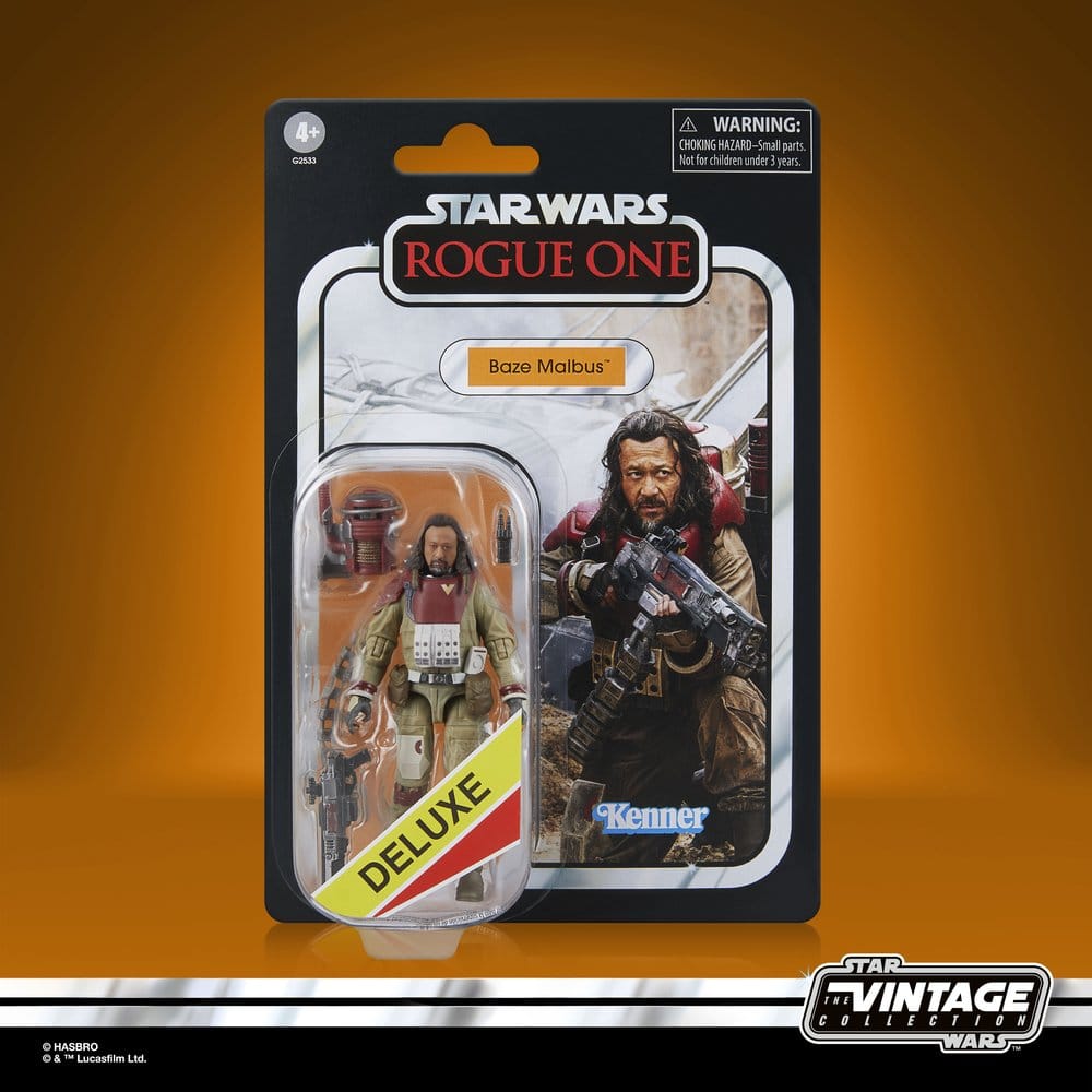 🧪 LAB | PREORDINE+ 12/2026 Star Wars: Rogue One Vintage Collection Action Figure Baze Malbus 10 cm