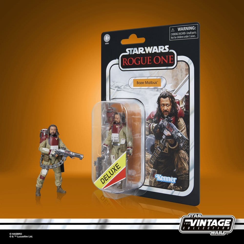 🧪 LAB | PREORDINE+ 12/2026 Star Wars: Rogue One Vintage Collection Action Figure Baze Malbus 10 cm
