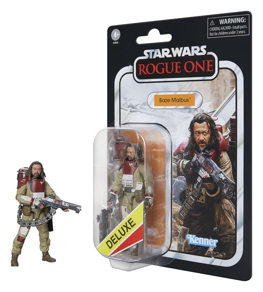 🧪 LAB | PREORDINE+ 12/2026 Star Wars: Rogue One Vintage Collection Action Figure Baze Malbus 10 cm