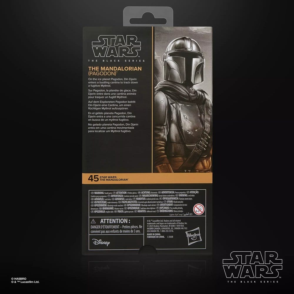 🧪 LAB | SU ORDINAZIONE Star Wars: The Mandalorian Black Series Action Figure The Mandalorian (Pagodon) 15 cm