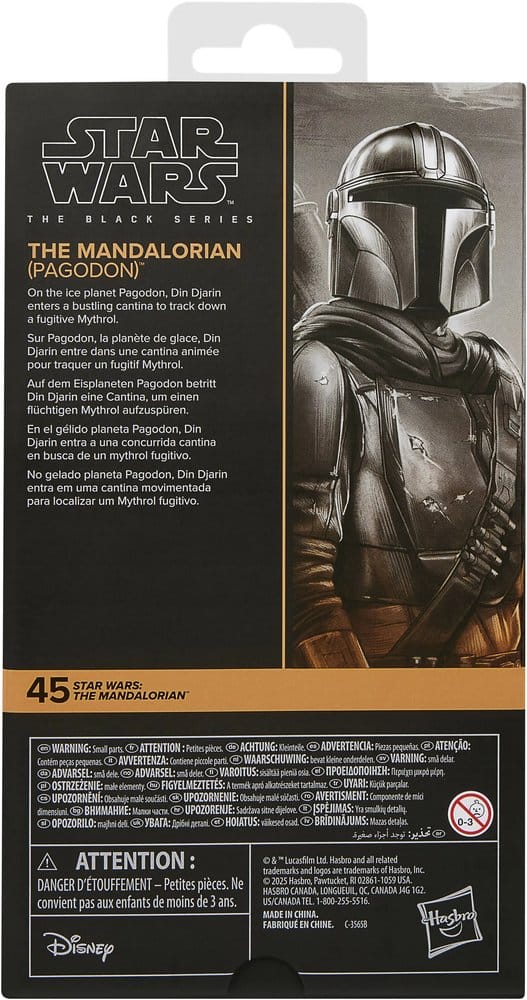 🧪 LAB | SU ORDINAZIONE Star Wars: The Mandalorian Black Series Action Figure The Mandalorian (Pagodon) 15 cm