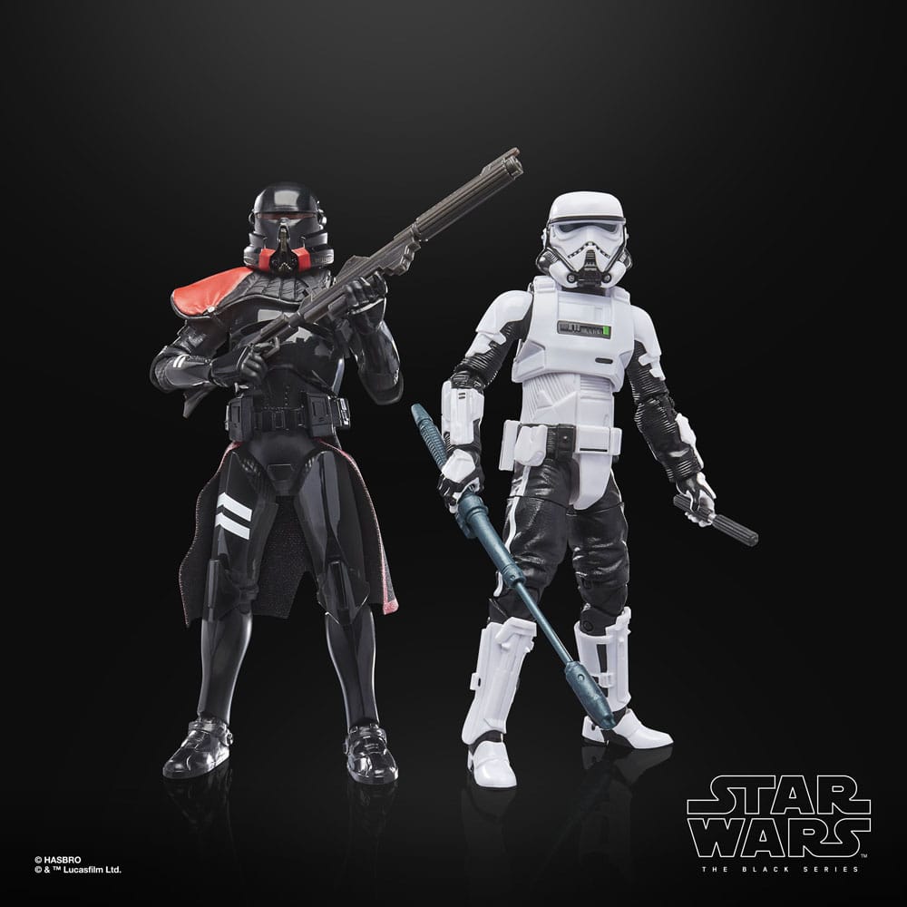 🧪 LAB | SU ORDINAZIONE Star Wars Jedi: Survivor Black Series Action Figure 2-Pack Purge Trooper & Patrol Trooper 15 cm