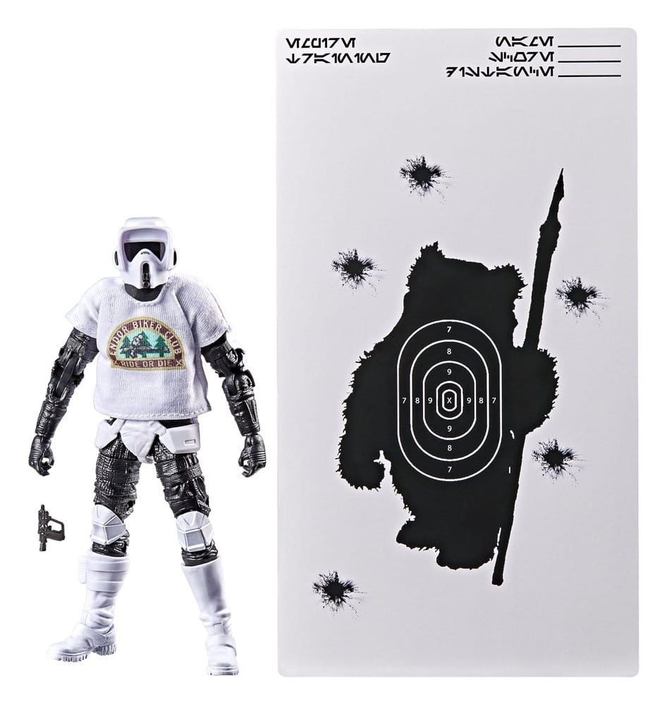 🧪 LAB | SU ORDINAZIONE Star Wars Black Series Action Figure Scout Trooper May the 4th Be With You 15 cm