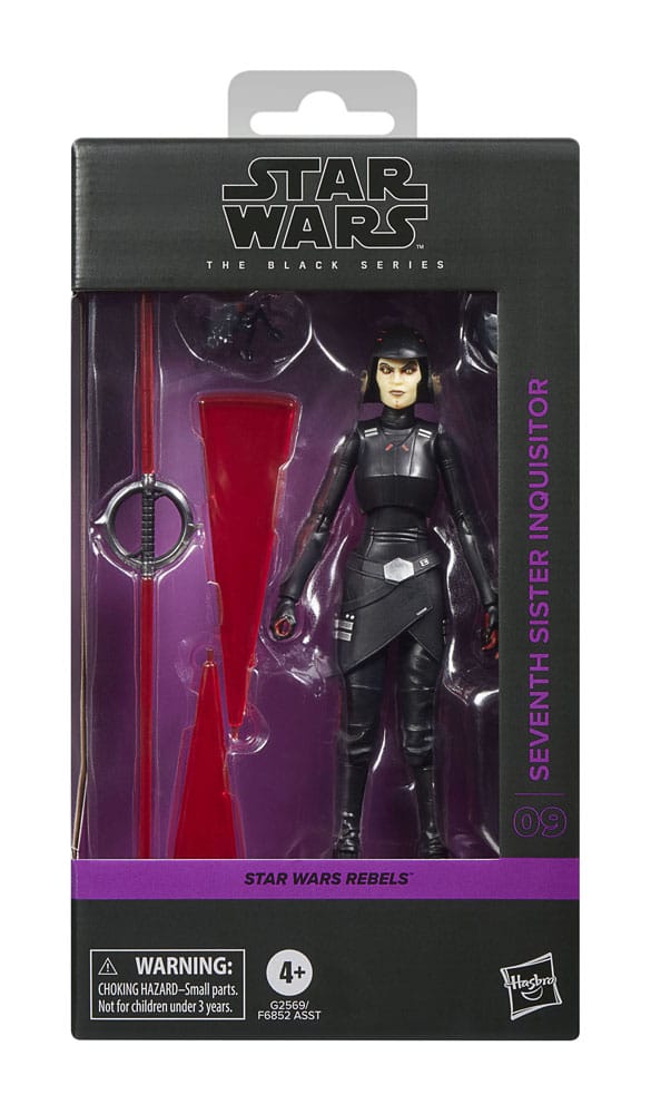🧪 LAB | PREORDINE+ 12/2026 Star Wars: Rebels Black Series Action Figure Seventh Sister (Inquisitor) 15 cm