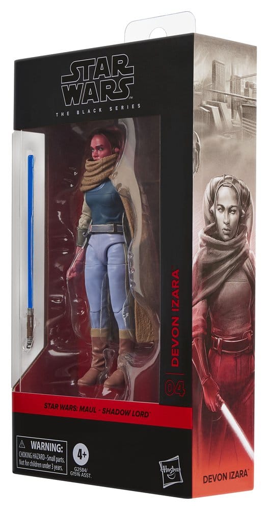 🧪 LAB | SU ORDINAZIONE Star Wars: Maul - Shadow Lord Black Series Action Figure Devon Izara 15 cm
