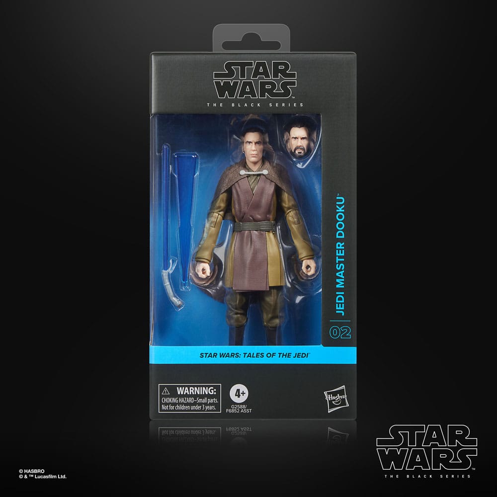 🧪 LAB | SU ORDINAZIONE Star Wars: Tales of the Jedi Black Series Action Figure Jedi Master Dooku 15 cm