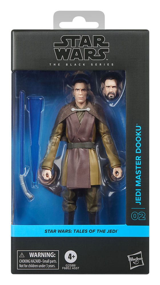 🧪 LAB | SU ORDINAZIONE Star Wars: Tales of the Jedi Black Series Action Figure Jedi Master Dooku 15 cm