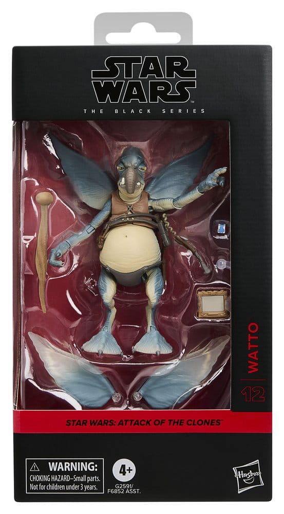 🧪 LAB | SU ORDINAZIONE Star Wars Episode II Black Series Action Figure Watto 15 cm