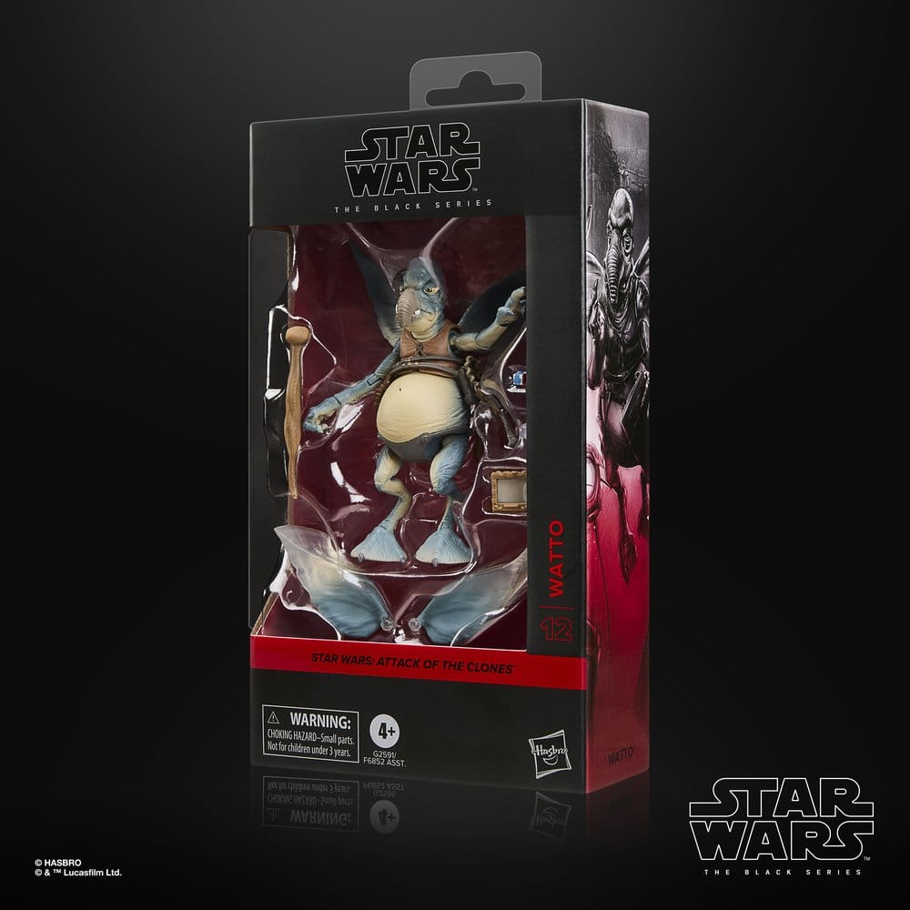 🧪 LAB | SU ORDINAZIONE Star Wars Episode II Black Series Action Figure Watto 15 cm