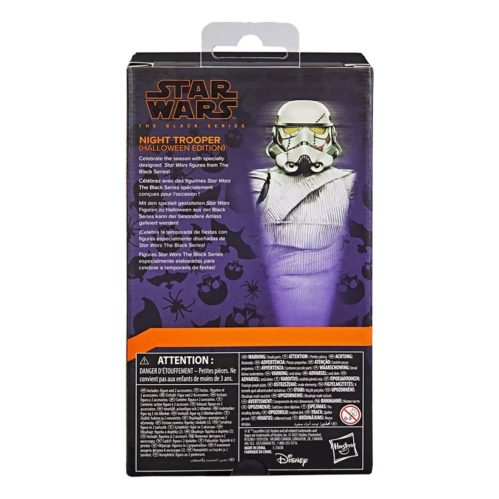 🧪 LAB | SU ORDINAZIONE Star Wars Black Series Action Figure Night Trooper (Halloween Edition) 15 cm