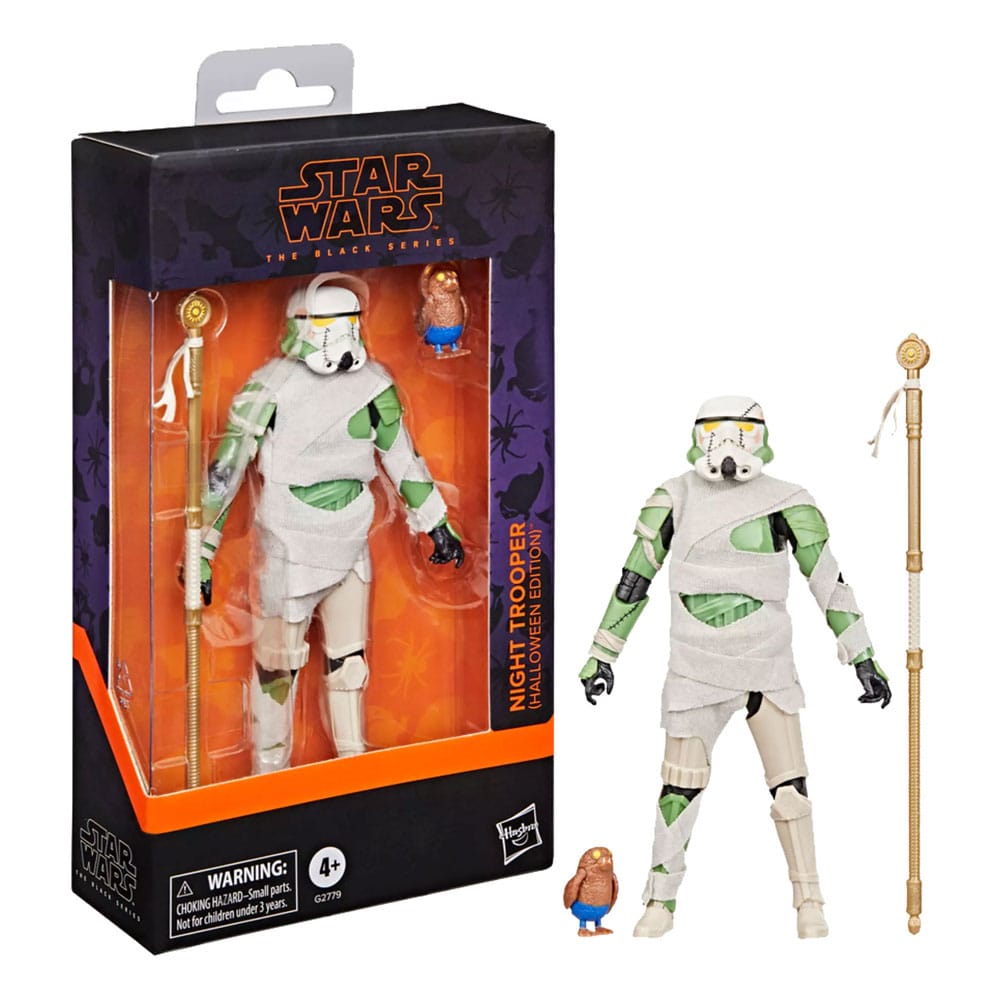 🧪 LAB | SU ORDINAZIONE Star Wars Black Series Action Figure Night Trooper (Halloween Edition) 15 cm