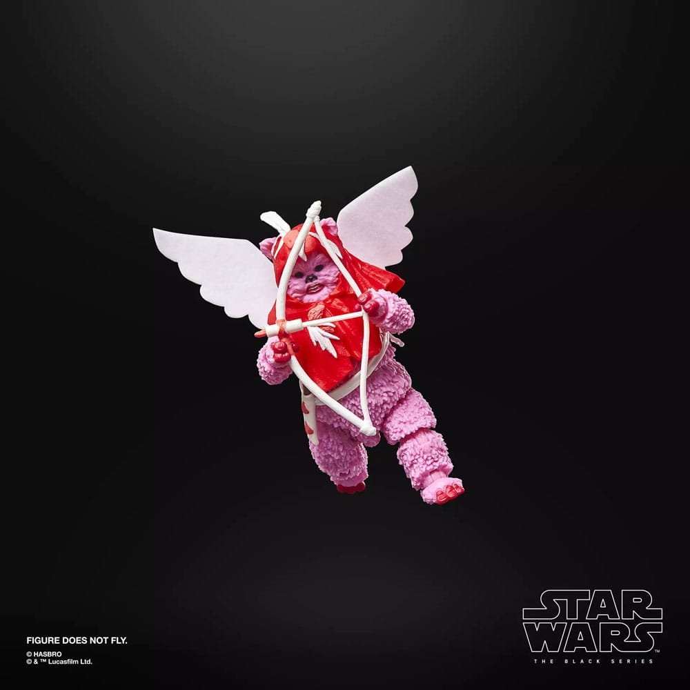 🧪 LAB | SU ORDINAZIONE Star Wars Black Series Action Figure Ewok (Valentine’s Day Edition) 15 cm