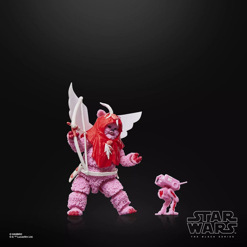 🧪 LAB | SU ORDINAZIONE Star Wars Black Series Action Figure Ewok (Valentine’s Day Edition) 15 cm