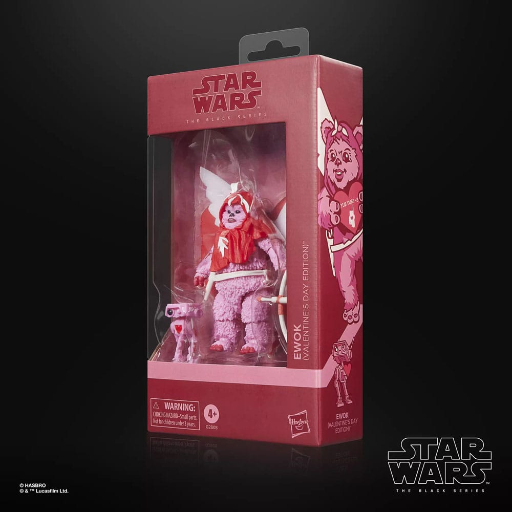 🧪 LAB | SU ORDINAZIONE Star Wars Black Series Action Figure Ewok (Valentine’s Day Edition) 15 cm