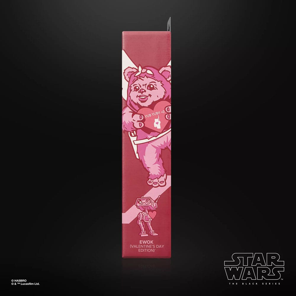 🧪 LAB | SU ORDINAZIONE Star Wars Black Series Action Figure Ewok (Valentine’s Day Edition) 15 cm