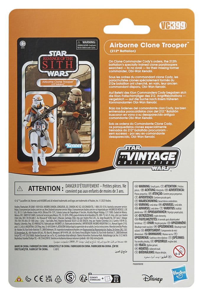 🧪 LAB | PREORDINE+ 12/2026 Star Wars Episode III Vintage Collection Action Figure 2-Pack Obi-Wan Kenobi & Airborne Clone Trooper 10 cm