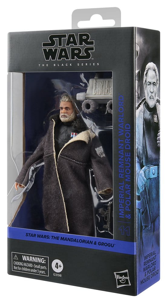 🧪 LAB | PREORDINE+ 12/2026 Star Wars: The Mandalorian & Grogu Black Series Action Figure Imperial Remnant Warlord & Polar Mouse Droid 15 cm