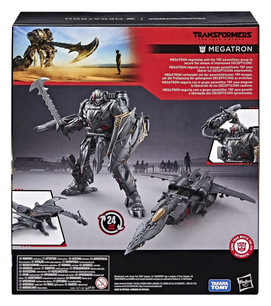 🧪 LAB | PREORDINE+ 02/2027 Transformers: The Last Knight Studio Series Leader Class Action Figure Megatron 18 cm