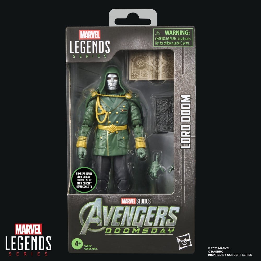 🧪 LAB | PREORDINE+ 05/2027 Avengers: Doomsday Marvel Legends Action Figure Lord Doom 15 cm
