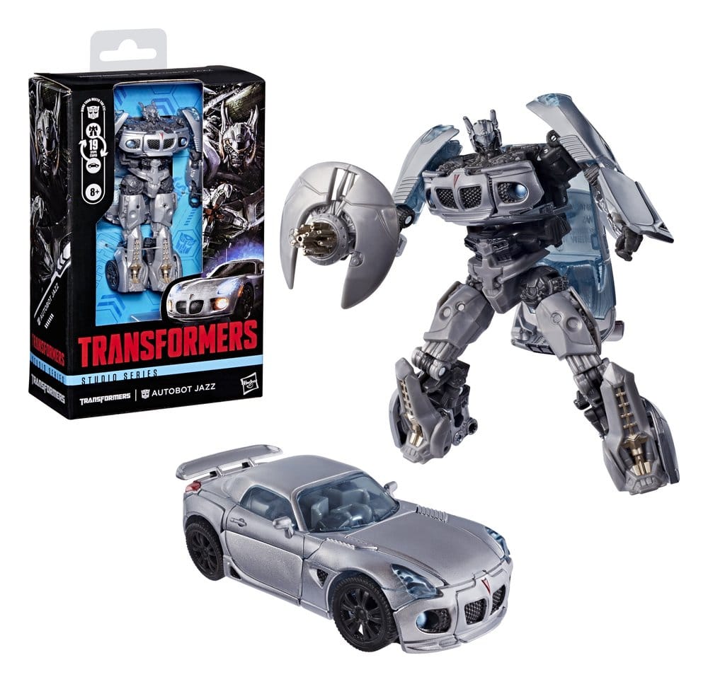 🧪 LAB | PREORDINE+ 02/2027 Transformers Studio Series Deluxe Class Action Figure Autobot Jazz 12 cm