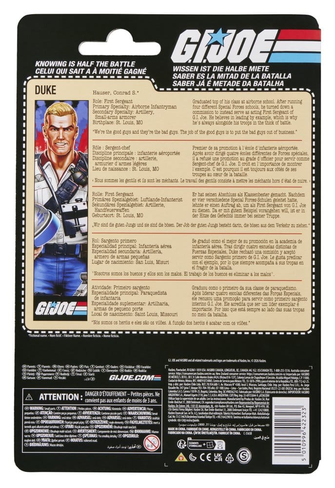 🧪 LAB | PREORDINE+ 12/2026 G.I. Joe Classified Series Retro Action Figure Duke 15 cm