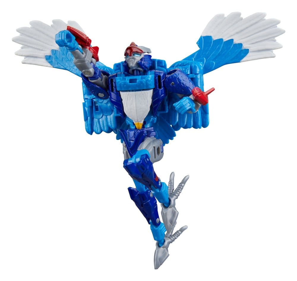 🧪 LAB | SU ORDINAZIONE Transformers Deluxe Class Action Figure Star Eagle 11 cm