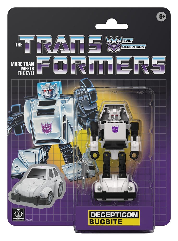 🧪 LAB | PREORDINE+ 05/2027 Transformers Retro G1 Action Figure Decepticon Bug Bite 10 cm