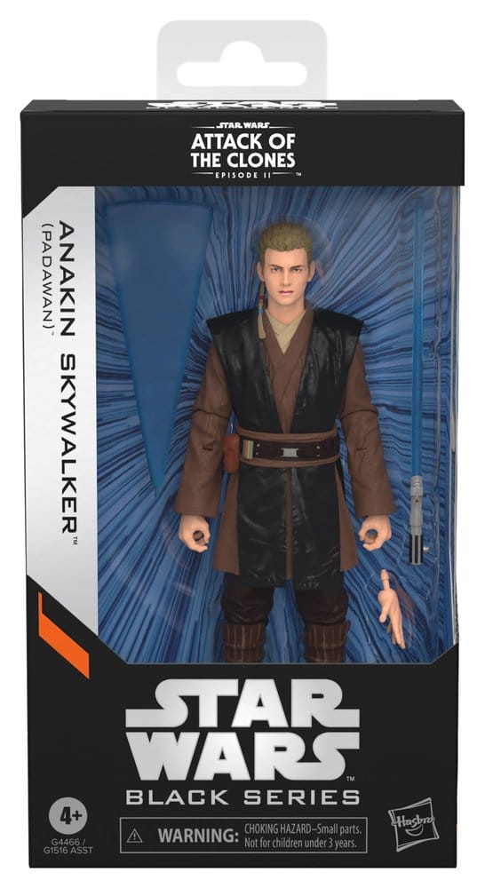🧪 LAB | PREORDINE+ 04/2027 Star Wars Episode II Black Series Action Figure Anakin Skywalker (Padawan) 15 cm