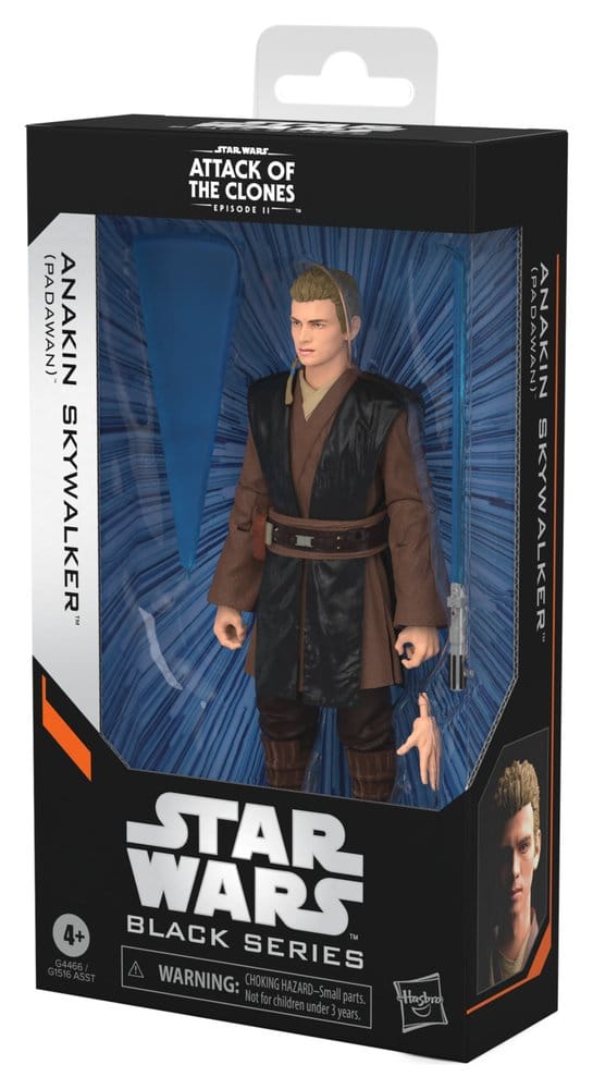 🧪 LAB | PREORDINE+ 04/2027 Star Wars Episode II Black Series Action Figure Anakin Skywalker (Padawan) 15 cm