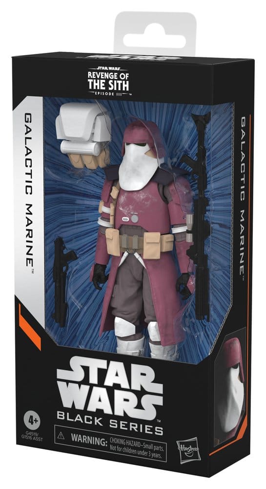 🧪 LAB | PREORDINE+ 04/2027 Star Wars Episode III Black Series Action Figure Galactic Marine 15 cm