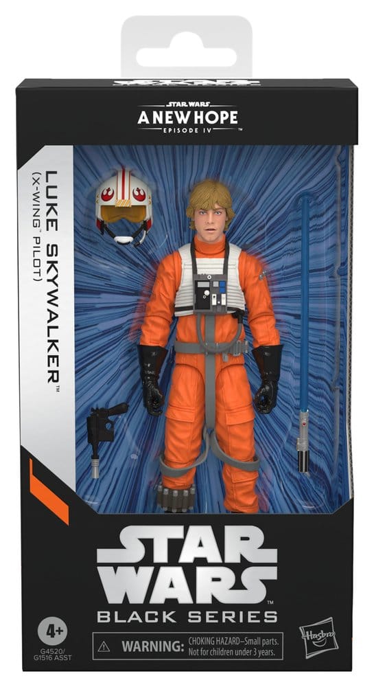🧪 LAB | PREORDINE+ 04/2027 Star Wars Episode IV Black Series Action Figure Luke Skywalker (X-Wing Pilot) 15 cm