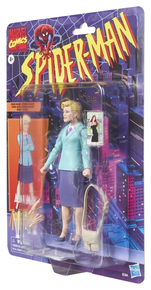🧪 LAB | PREORDINE+ 03/2027 Spider-Man Marvel Legends Action Figure Aunt May 15 cm