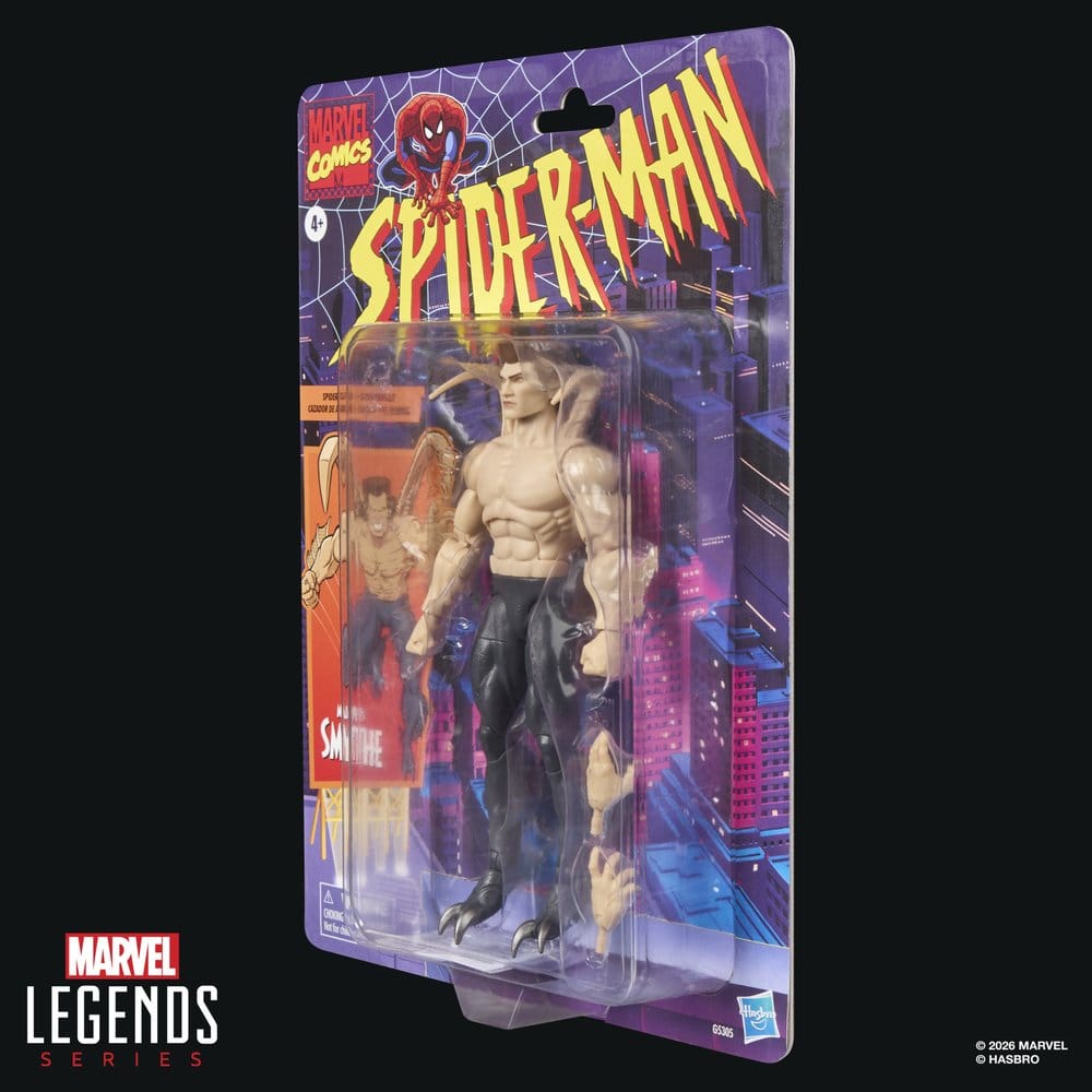 🧪 LAB | PREORDINE+ 02/2027 Spider-Man Marvel Legends Action Figure Marvel's Smythe 15 cm
