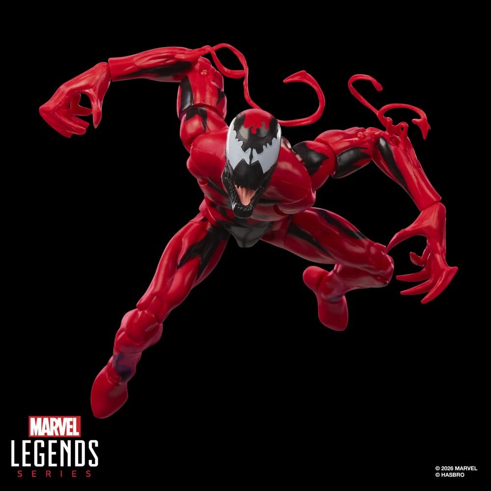 🧪 LAB | PREORDINE+ 03/2027 Maximum Carnage Marvel Legends Action Figure Carnage 15 cm