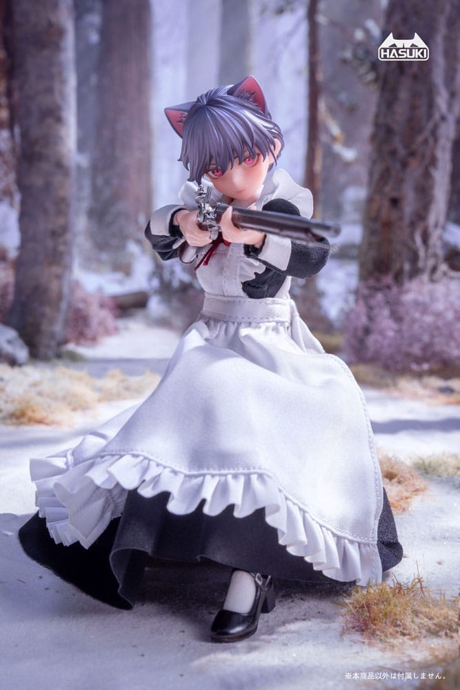 PREORDINE+ 01/2026 Pocket Art Action Action Figure 1/12 PA010 Maid Gunner FKEY 15 cm