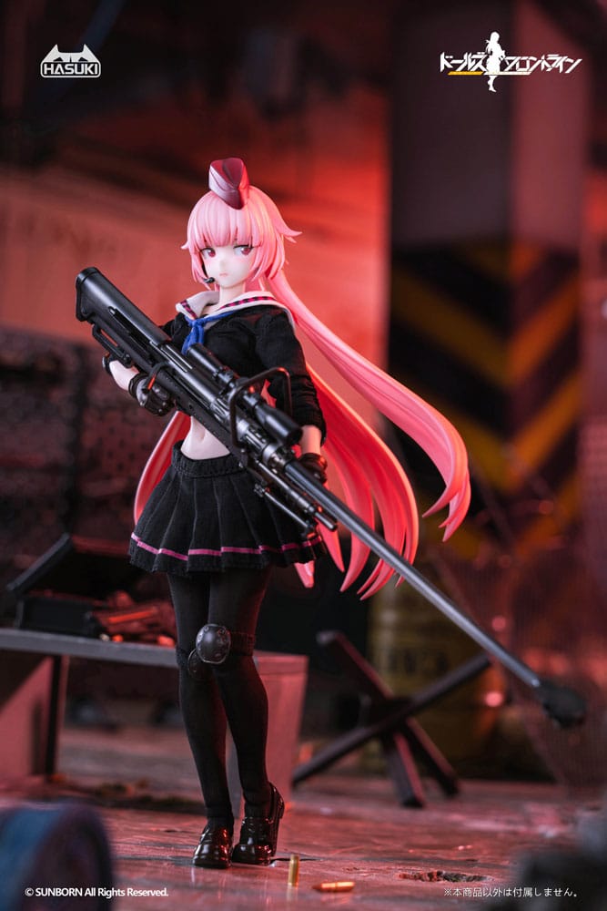 PREORDINE+ 10/2026 Girls´ Frontline Pocket Art Action Action Figure 1/12 PA011 NTW-20 16 cm