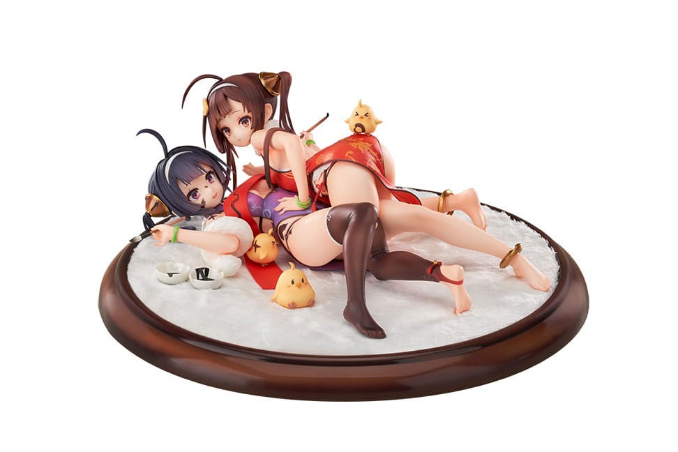 PREORDINE+ CHIUSO 02/2025 Azur Lane PVC Statue 1/7 Ping Hai & Ning Hai 12 cm