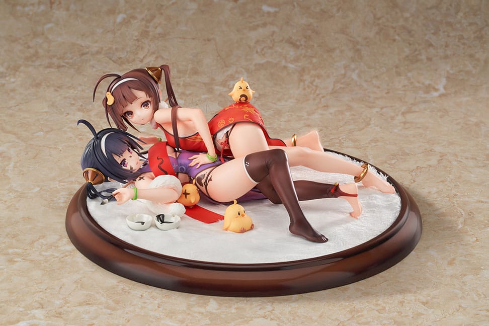 PREORDINE+ CHIUSO 02/2025 Azur Lane PVC Statue 1/7 Ping Hai & Ning Hai 12 cm