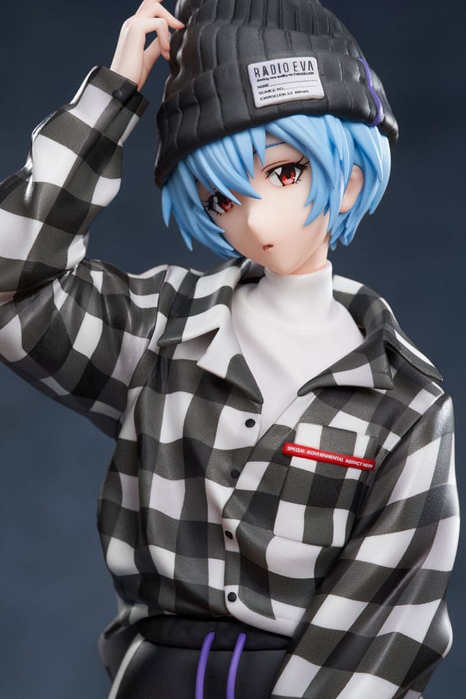 PREORDINE CHIUSO 03/2026 Neon Genesis Evangelion Statue 1/7 Rei Ayanami Ver. Part 3 Radio Eva 26 cm (PREORDINE NON CANCELLABILE)