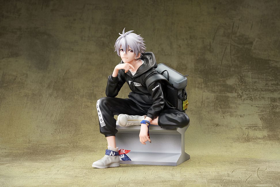 PREORDINE 09/2026 Neon Genesis Evangelion PVC Statue 1/7 Kaworu Nagisa Radio Eva Part 3 18 cm (PREORDINE NON CANCELLABILE)