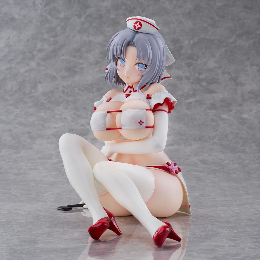 PREORDINE+ 06/2026 Shinobi Master Senran Kagura: New Link PVC Statue 1/4 Yumi: Sexy Nurse Ver. 20 cm