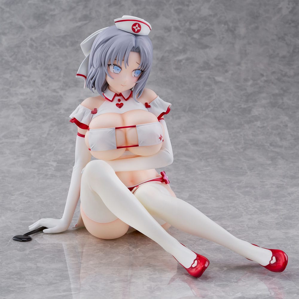 PREORDINE+ 06/2026 Shinobi Master Senran Kagura: New Link PVC Statue 1/4 Yumi: Sexy Nurse Ver. 20 cm