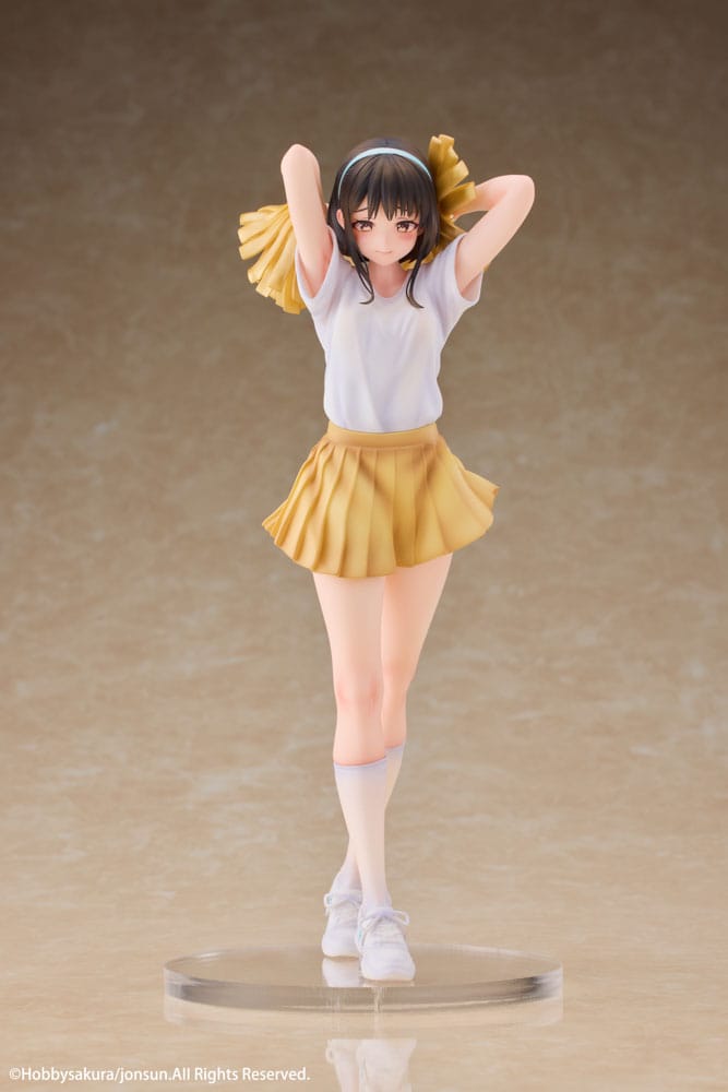 AUF BESTELLUNG gefertigte PVC-Statue mit Originalillustration im Maßstab 1/6, Cheerleader Misaki, illustriert von Jonsun, limitierte Auflage, 25 cm, *SONDERPREIS*