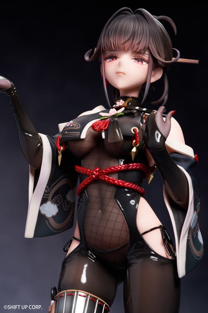 PREORDINE CHIUSO 07/2025 Goddess of Victory: Nikke Statue 1/7 Sakura Midnight Stealth 25 cm (PREORDINE NON CANCELLABILE)