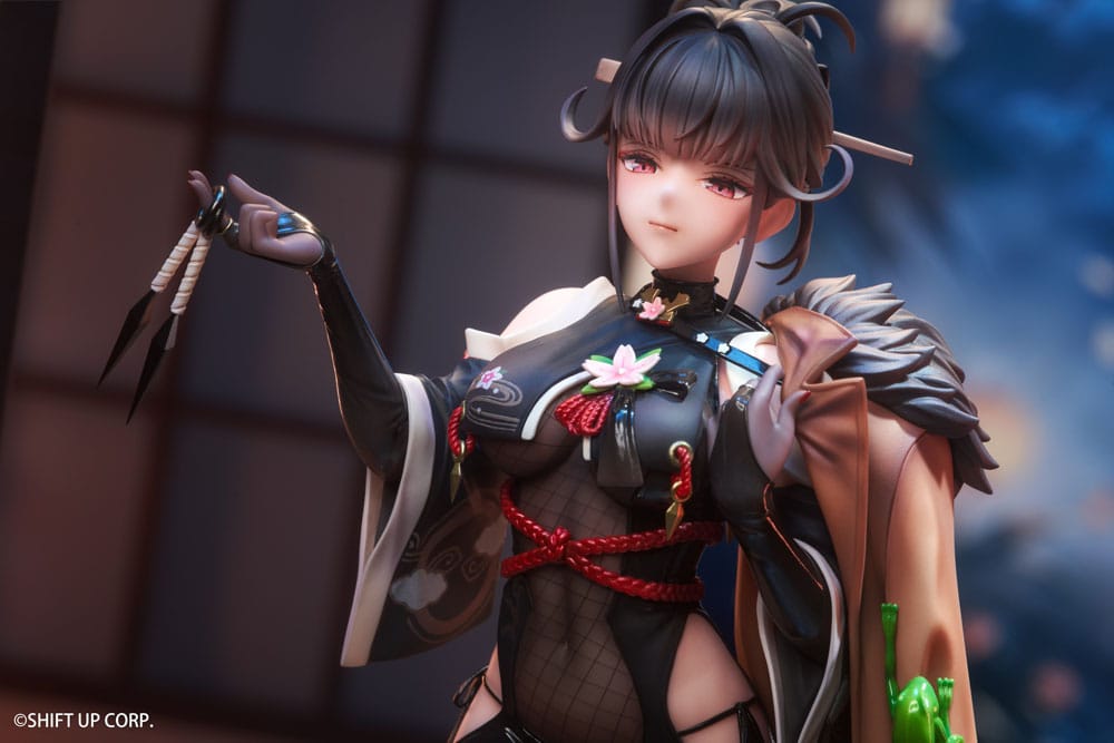 PREORDINE CHIUSO 07/2025 Goddess of Victory: Nikke Statue 1/7 Sakura Midnight Stealth 25 cm (PREORDINE NON CANCELLABILE)