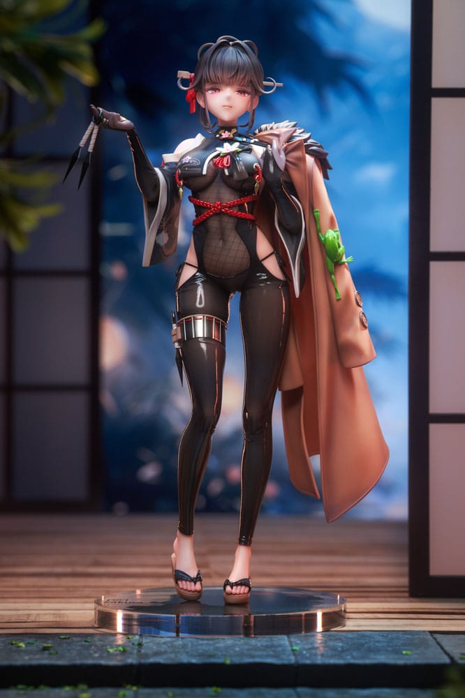 PREORDINE CHIUSO 07/2025 Goddess of Victory: Nikke Statue 1/7 Sakura Midnight Stealth 25 cm (PREORDINE NON CANCELLABILE)