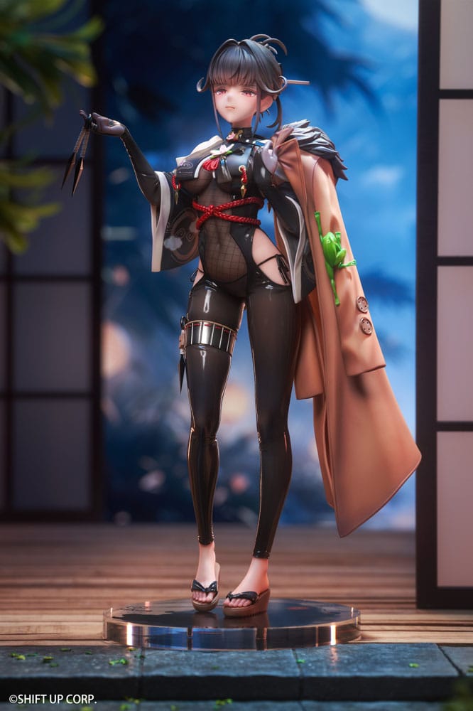 PREORDINE CHIUSO 07/2025 Goddess of Victory: Nikke Statue 1/7 Sakura Midnight Stealth 25 cm (PREORDINE NON CANCELLABILE)